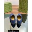 Gucci Men's Jordaan loafer 406994 in Suede Blue 2024