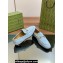 Gucci Men's Jordaan loafer 406994 in Suede Light Blue 2024