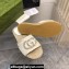 Gucci Women's Interlocking G with crystals espadrilles 780589 in Raffia White 2024