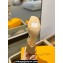 Louis Vuitton Heel 4cm Calf leather LV Isola Sandals Beige 2024