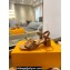 Louis Vuitton Heel 4cm Calf leather LV Isola Sandals Brown 2024