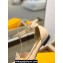 Louis Vuitton Calf leather LV Isola Flat Sandals Beige 2024