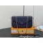 Louis Vuitton Monogram Empreinte leather Félicie Pochette Bag M83589 Navy Blue 2024