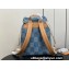 Louis Vuitton Monogram Denim Montsouris Backpack Bag New LV Remix N40708 Blue 2024