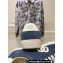 Gucci Suede and Mesh Women/Men Sneakers Blue with Interlocking G 2024