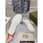 Gucci Suede and Mesh Women/Men Sneakers White with Interlocking G 2024