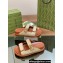Gucci Lido Women/Men sandals with Double G 780061 in Natural raffia 2024