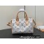 Louis Vuitton Monogram jacquard fabric Speedy Bandoulière 20 Bag M24709 Multicolor Beige 2024