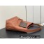 Louis Vuitton Grained calfskin Low Key Hobo MM Bag M24974 Cognac Brown 2024