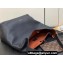 Louis Vuitton Grained calfskin Low Key Hobo MM Bag M24856 Black 2024