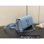 Louis Vuitton Epi leather Twist West Pochette Bag M83478 Ice Blue 2024