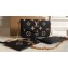 Louis Vuitton Monogram Empreinte leather Félicie Pochette Bag M82479 Black / Beige