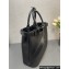 Prada Buckle large leather handbag with belt 1BA416 Black 2024