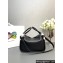 Prada Leather handbag 1BA451 Black 2024