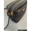 Prada Re-Edition 1978 Re-Nylon and Saffiano leather mini shoulder bag 1BH218 Black 2024