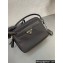 Prada Re-Edition 1978 Re-Nylon and Saffiano leather mini shoulder bag 1BH218 Black 2024