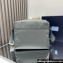 Prada Re-Nylon and leather shoulder Bag 2VD062 Gray 2024