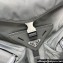 Prada Re-Nylon and leather shoulder Bag 2VD062 Gray 2024
