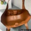 Prada medium leather tote bag 1BG483 Brown 2024