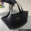 Prada medium leather tote bag 1BG483 Black 2024