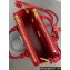 Prada Prada Galleria patent leather mini bag 1BA906 Red 2024
