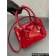 Prada Prada Galleria patent leather mini bag 1BA906 Red 2024