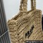 Prada raffia tote bag 1BG393 Beige 2024