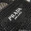 Prada raffia tote bag 1BG393 Black 2024