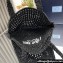 Prada raffia tote bag 1BG393 Black 2024