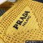 Prada raffia tote bag 1BG393 Yellow 2024