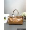 Prada Large leather handbag 1BA433 Brown 2024