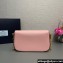 Prada Saffiano leather mini-bag 1BD356 Pink 2024