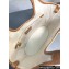 Prada Medium linen blend and leather tote bag 1BG471 2024