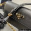 Prada Saffiano leather mini-bag 1BD356 Black 2024