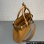 Prada Buckle medium leather handbag with belt 1BA434 Brown 2024