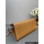 Prada Large leather tote bag with buckles 1BG508 Brown 2024