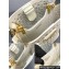 Prada Panier leather mini-bag with cut-out motif 1BA217 White 2024