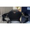 Prada Leather mini shoulder bag 1BH212 Black 2024