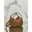Prada Leather handbag 1BA451 Brown 2024