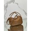 Prada Leather handbag 1BA451 Brown 2024