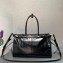 Prada Large leather handbag 1BA433 Black 2024