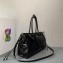 Prada Large leather handbag 1BA433 Black 2024