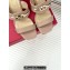 Valentino The Bold Edition Vlogo Calfskin Two-band Slide Sandals 70mm Nude 2024