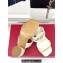 Valentino The Bold Edition Vlogo Calfskin Two-band Slide Sandals 70mm White 2024