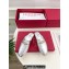 Valentino The Bold Edition Vlogo Calfskin Mules Silver 2024