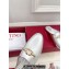 Valentino The Bold Edition Vlogo Calfskin Mules Silver 2024