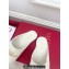 Valentino The Bold Edition Vlogo Calfskin Mules White 2024