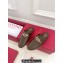 Valentino The Bold Edition Vlogo Calfskin Mules Coffee 2024