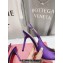 Valentino The Bold Edition Vlogo Satin Slingback Pumps 90mm Purple 2024