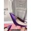 Valentino The Bold Edition Vlogo Satin Slingback Pumps 90mm Purple 2024
